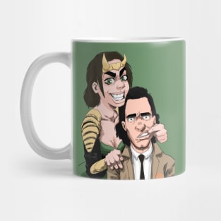 loki fan art Mug